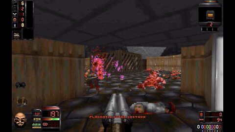 Doom: MapsOfChaos E1M9 100% DRLA