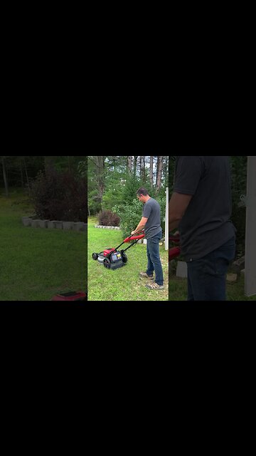 Can the Milwaukee M18 FUEL Lawnmower mow 2/3rds Acre on a charge? #shorts