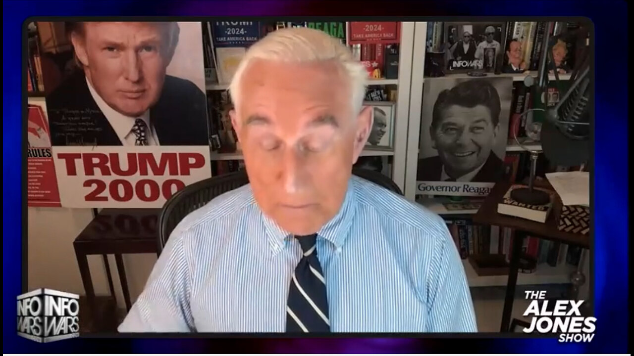 6 30 24 Roger Stone and Alex Jones Deep State Still Planning To Steal 2024 Election