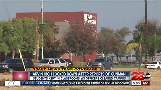 Breakdown of Arvin High School lockdown timeline