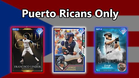 Puerto Ricans Only: MLB The Show 23 Diamond Dynasty