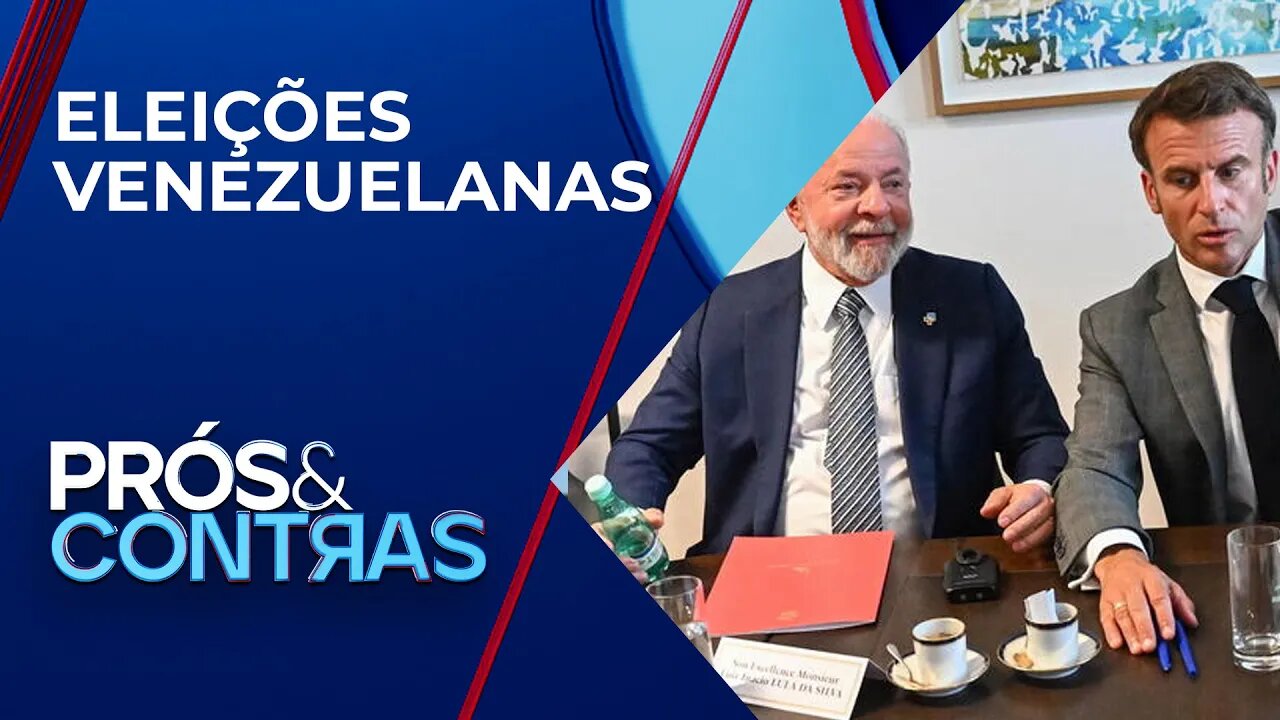 Lula debate acordo entre governo e oposição venezuelanos para eleições | PRÓS E CONTRAS