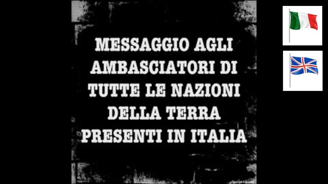 2021.11.03-Eliseo.Bonanno-MESSAGE FROM GOD AND HIS AMBASSADOR TO ALL EMBASSIES OF NATIONS IN ITALY