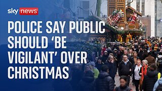 Police urge the public to report potential terror threats over the festive period