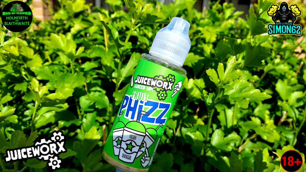 JUICEWORX FRUIT PHIZZ E-LIQUID REVIEW #juiceworx #ukeliquid #vape #bigdvapes 🔞