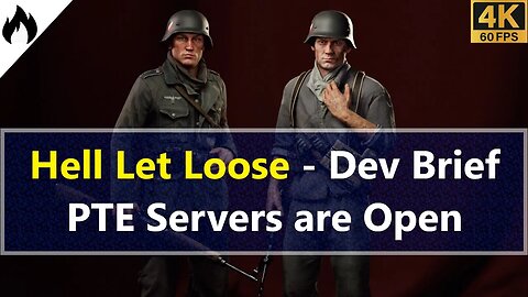 Hell Let Loose - PTE Server Now Open Play with Devs, British Weapon Adjustments - Dev Brief