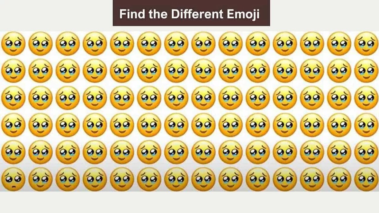 FIND THE ODD EMOJI *HARD EDITION*