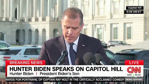 Hunter Biden Arrives At Capitol, Refuses To Comply With Lawful Subpoena And Democrats’ Precedent