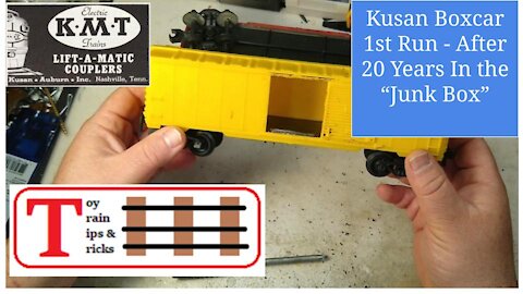 Episode 75: Kusan Boxcar 1st Run - After 20 Years In The "Junk Box"!