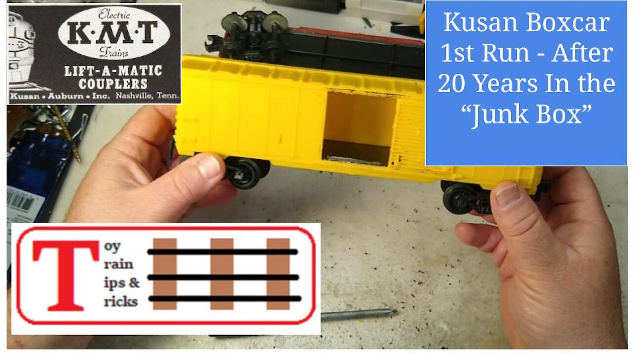 Episode 75: Kusan Boxcar 1st Run - After 20 Years In The "Junk Box"!