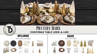 Save BIG on Pottery Barn Dupe!