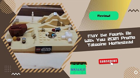 Lego Star Wars May the Fourth be With You 2021 Tatooine Homestead - Set 40451 - 217 pcs