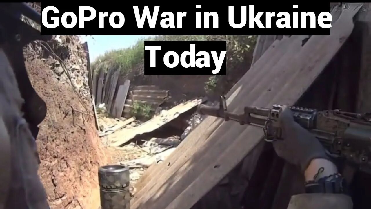 GoPro War- Ukraine vs Russia in Trench Warfare today! GoPro Videos from the Frontlines & News