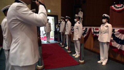 US Naval Forces Korea Change of Command