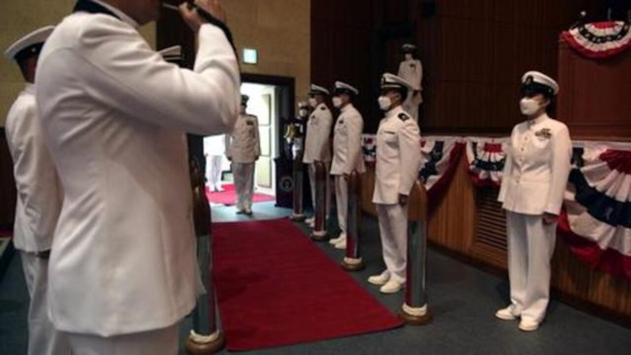 US Naval Forces Korea Change of Command