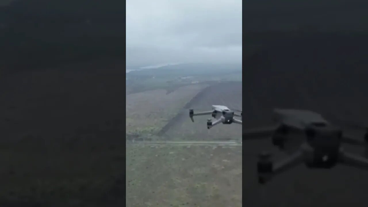 Watch Ukrainian DJI trying to fight off Russian drone.