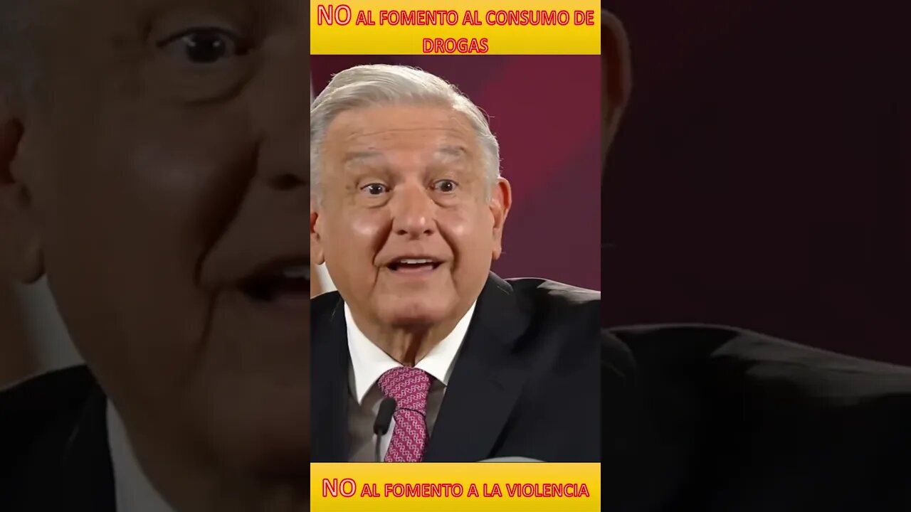 No al Fomento al Consumo de Drogas con la Música, lo dijo el presidente Andrés Manuel López Obrador