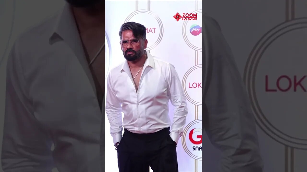 Suniel Shetty at Lokmat Most Stylish Awards 2023 😍🔥