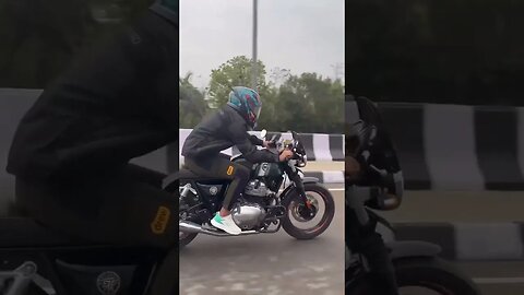 OMG😱 GT 650 ❤️ GONE 200 KM/ #gt650 #flyby #200kmph #continental #rc390 #gt650 #royalenfield