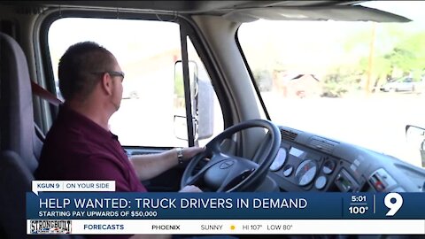 Help Wanted: Truck Drivers in Demand