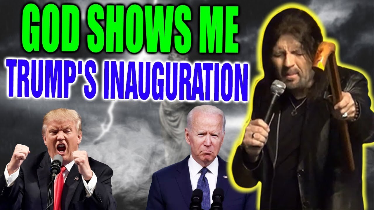 Robin D. Bullock URGENT MESSAGE: [TIME BACK] GOD SHOWS ME TRUMP'S INAUGURATION