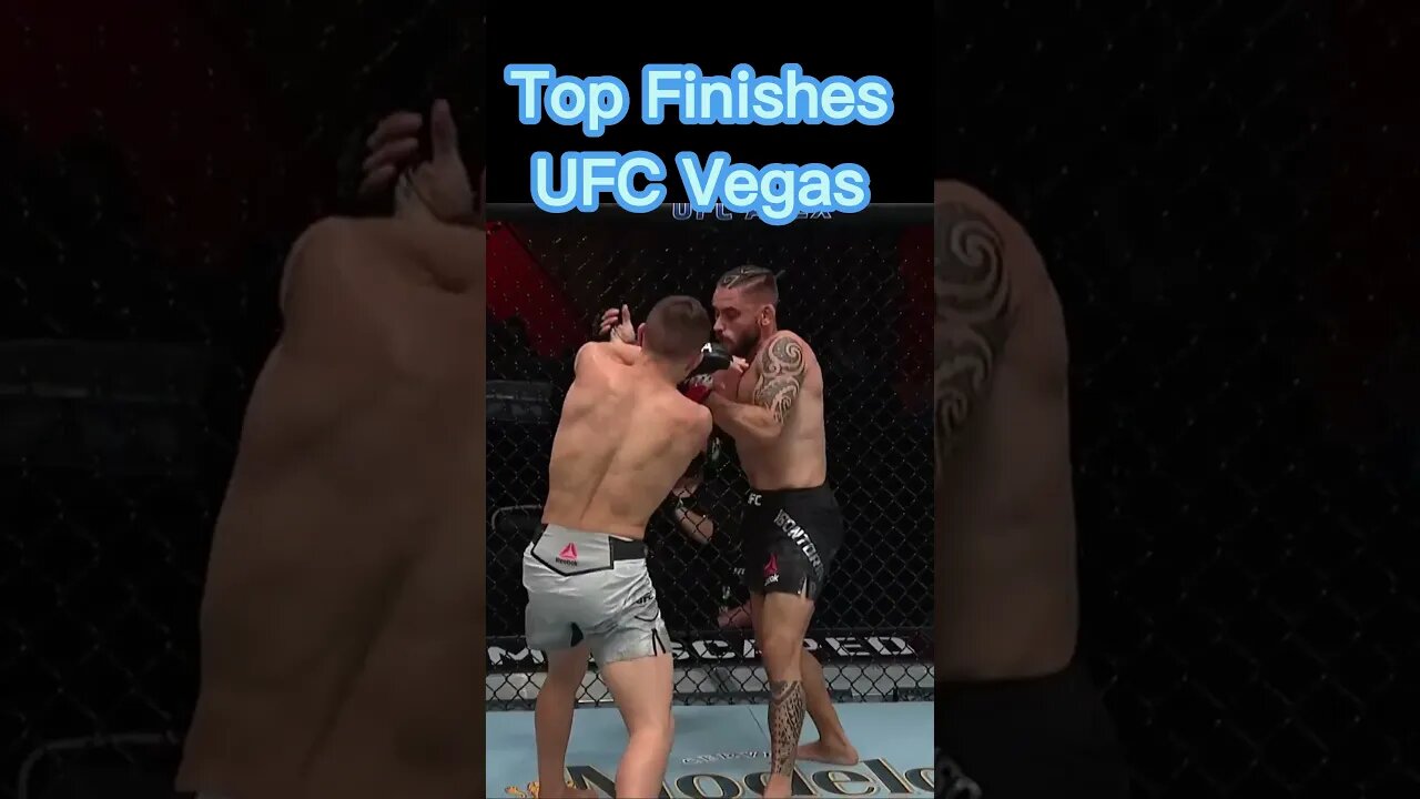 Top Finishes || UFC VEGAS