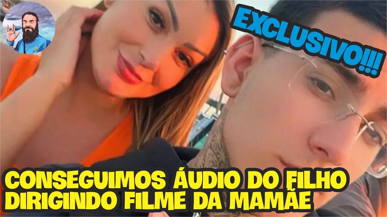 Exclusivo!!! Filho de Andressa Urach Dirigindo Vídeo da Mãe