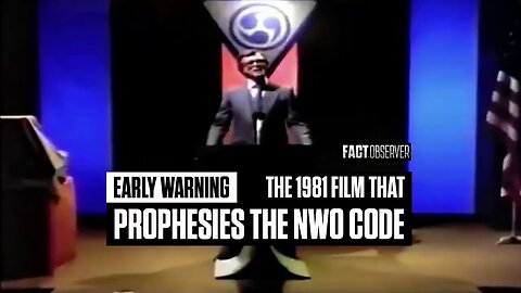 Early Warning - The 1981 film that prophesies the NWO code