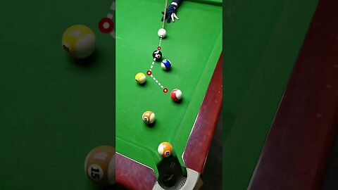 Amazing Snooker Trick in Shot #snooker #8ballpool #viral #shorts