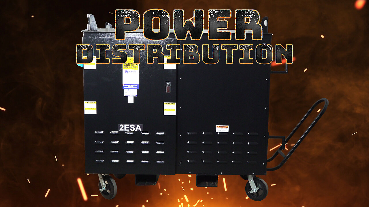 Power Distribution Skid for Portable Electricity