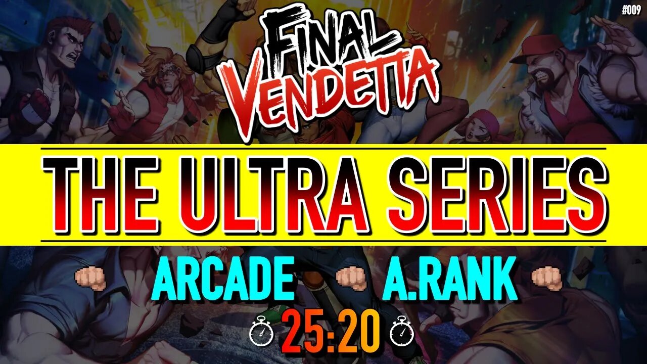 Final Vendetta | Arcade - Ultra [Time: 25:20] Deathless A RANK - Claire (Switch) 🕹️ [Speedrun]