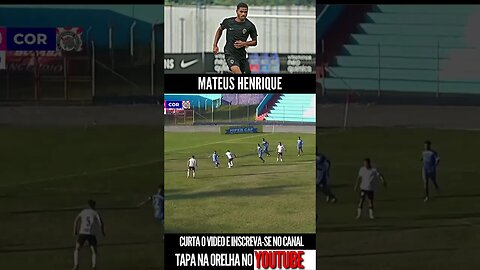 PRIMEIRO GOL DE MATEUS HENRIQUE! ECUS 1 X 12 CORINTHIANS. PAULISTÃO SUB-20 2023.