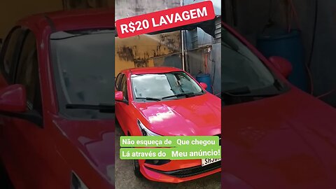 R$20 lava aspira e seca