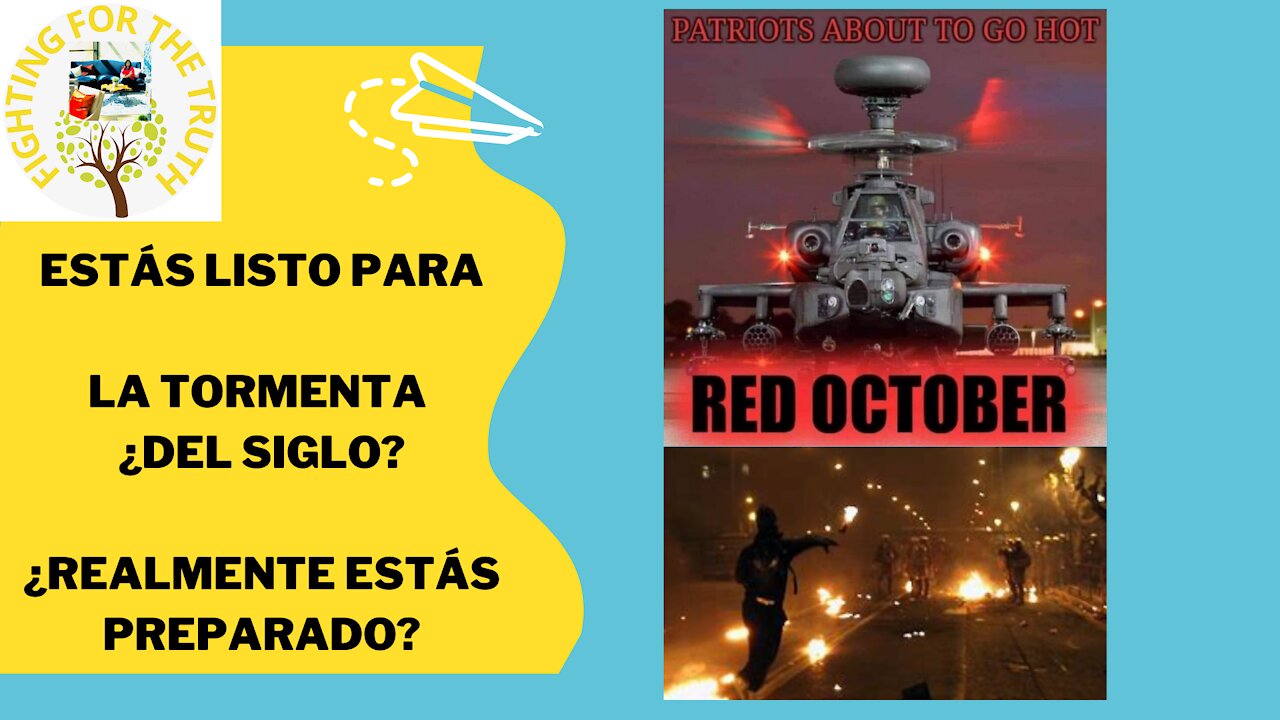 OCTUBRE ROJO ESTÁ AQUÍ, ¿ESTÁS SEGURO DE QUE ESTÁS PREPARADO PARA LO QUE VIENE?