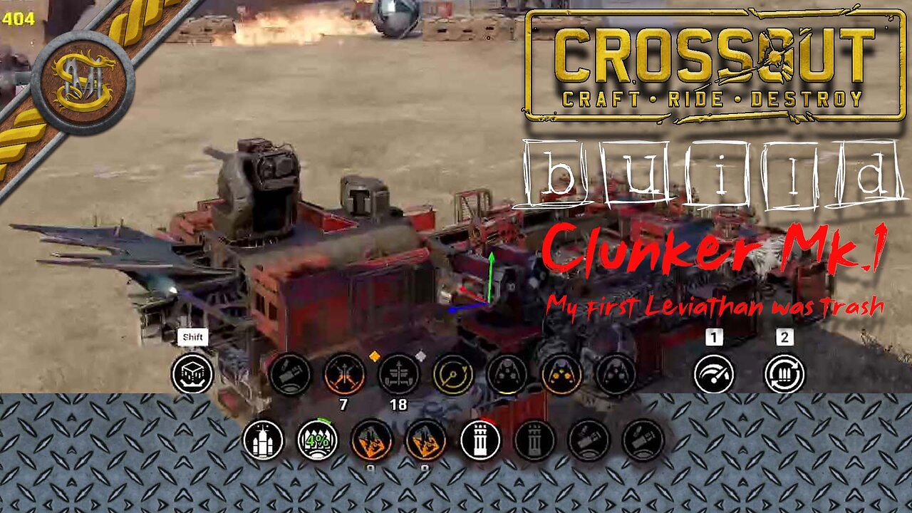 Clunker Mk .1, Crossout Creative Crafts III, Survivor's First Leviathan.