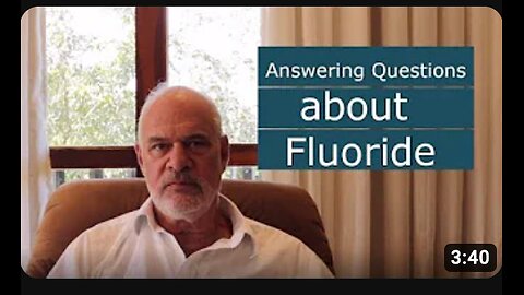 Dr. 'Mark Sircus': Answering Questions about Fluoride