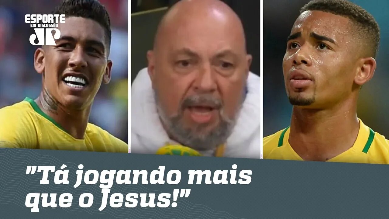 Narrador cobra Firmino TITULAR: "tá jogando mais que o Jesus!"