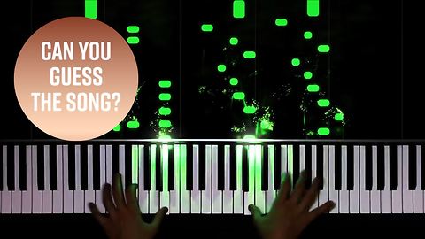 The visual pianist: Here are 3 hints to guess the song