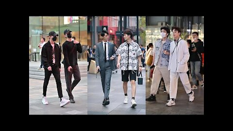 Chinese Boys Street Fashion Viable Fashion trends on YouTube