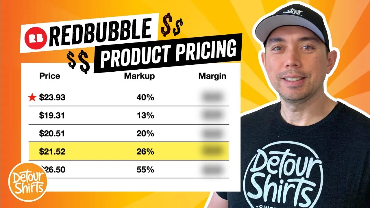 RedBubble Product Pricing (2021) What are Profit Margins & Markup for Best Sellers? Average Prices?