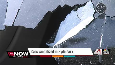 Residents find car windows smashed in Hyde Park