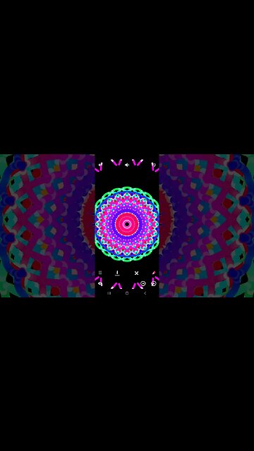 Tangle app on Android: perfect symmetry #31