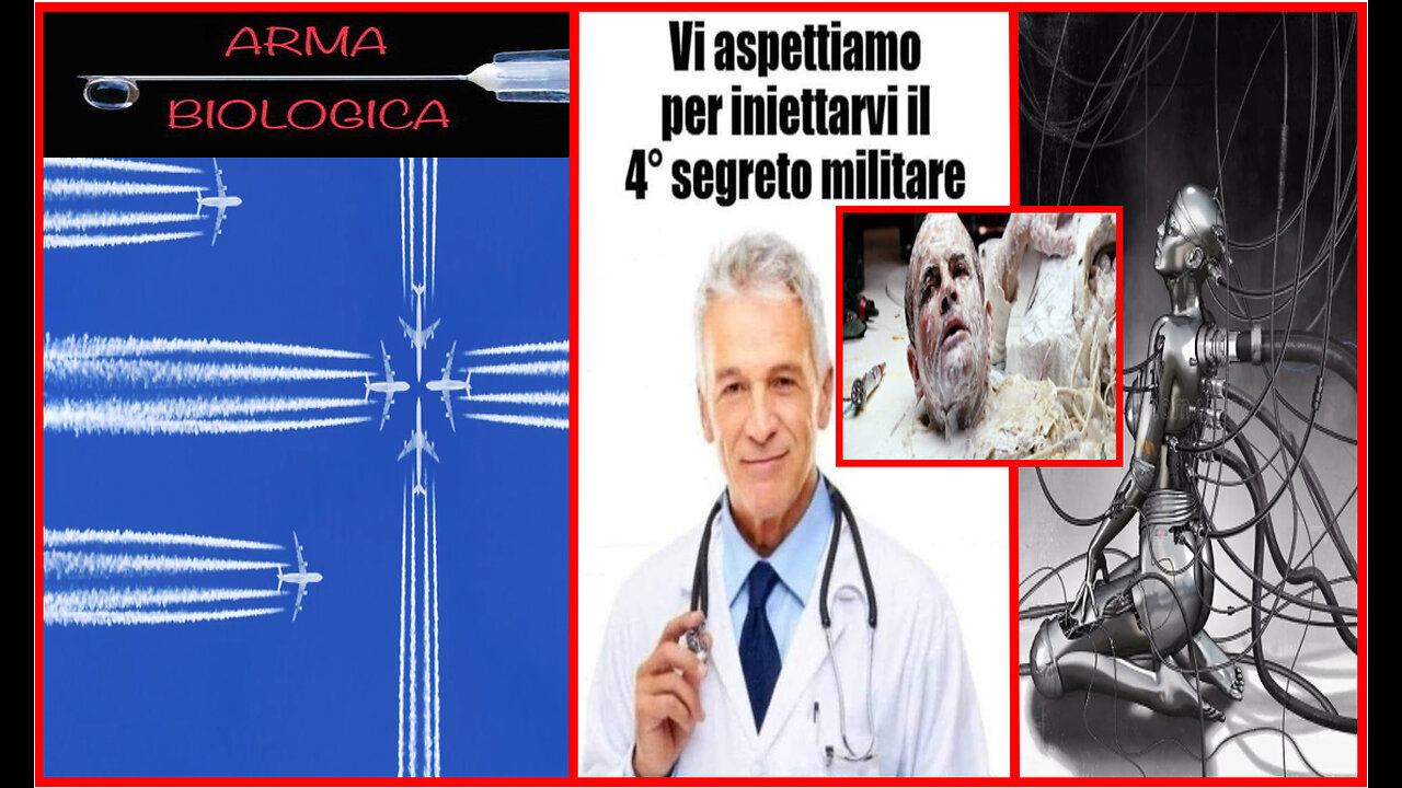 SEGRETO MILITARE☣️​UMANITÀ🧬SINTETICA & SCIE ✈️CHIMICHE🧪🧬🧫​​🙈​🙉​🙊​...