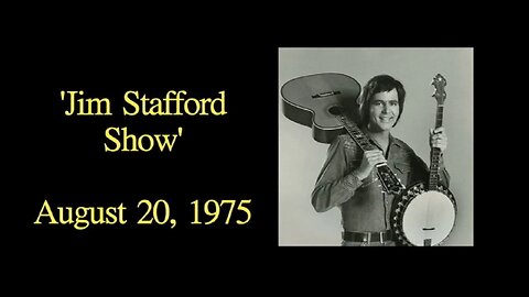 August 20, 1975 - 'Jim Stafford Show' (Audio & Images)