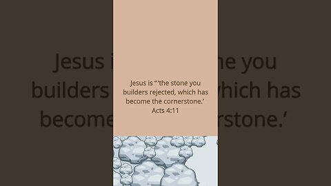 Acts 4:11 #Jesus #God #christian