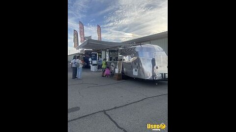 Permitted Vintage 1952 9' x 16' Airstream Mobile Ice Cream Shop|Trailer w/Nelson Cold Plate for Sale