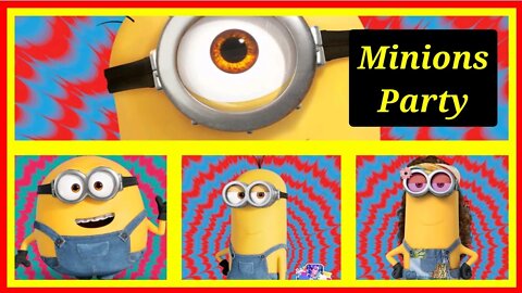 Minions Party #minionstuart #minionbob #minionkevin #gru #minions #puzzle #jigsaw #animation #game