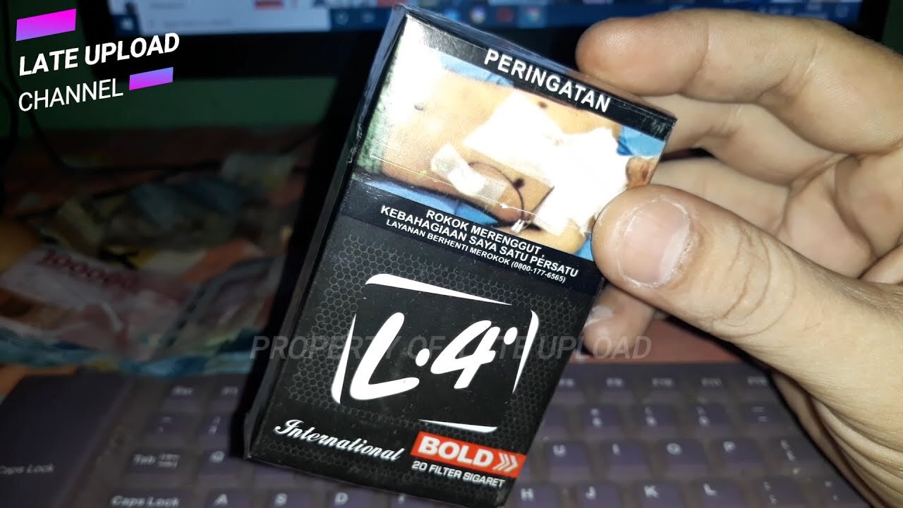 REVIEW : ROKOK L.4. BOLD BLACK EDITION ISI 20 BATANG