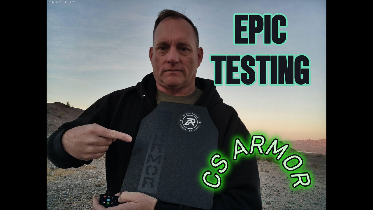 EPIC C S Armor Testing @CS Armor