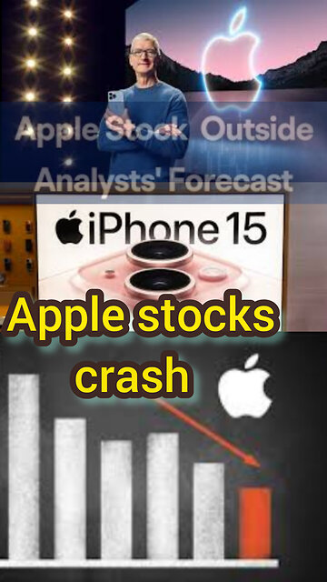 Apple Stock Dips 3%: iphone weakness #apple #crypto